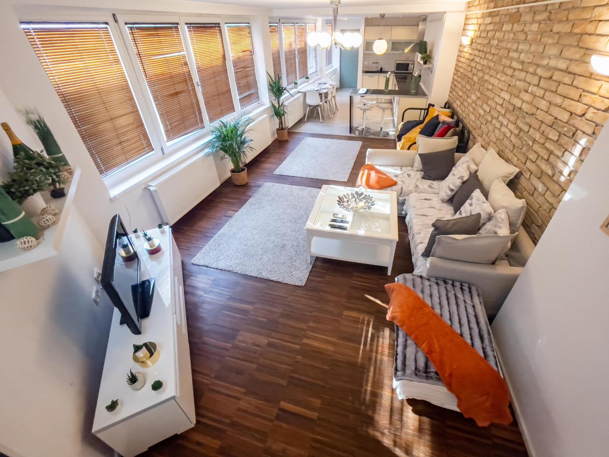 Luxurious Penthouse In The Heart Of Budapest Bagian luar foto